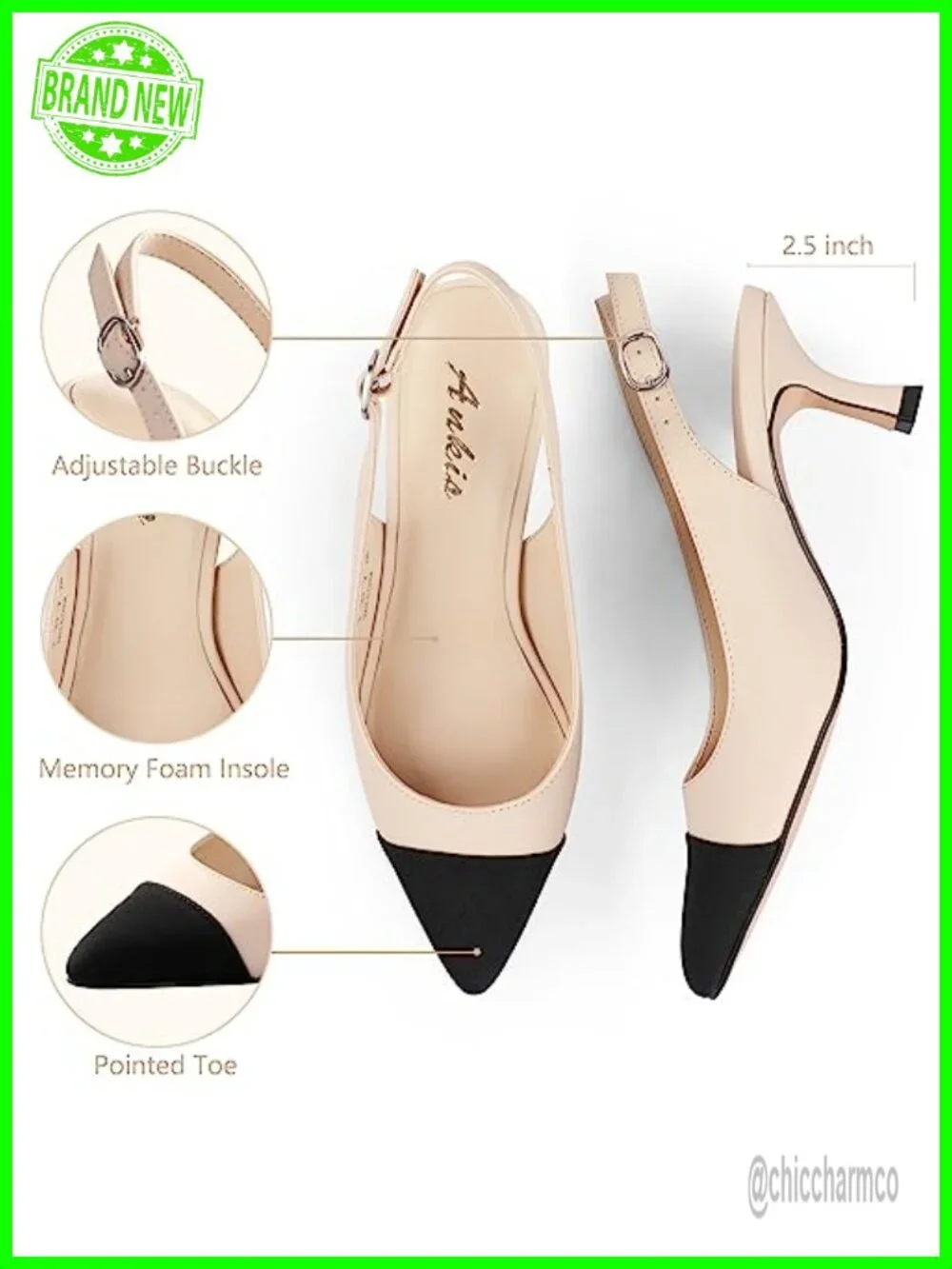 N/A chic pointed